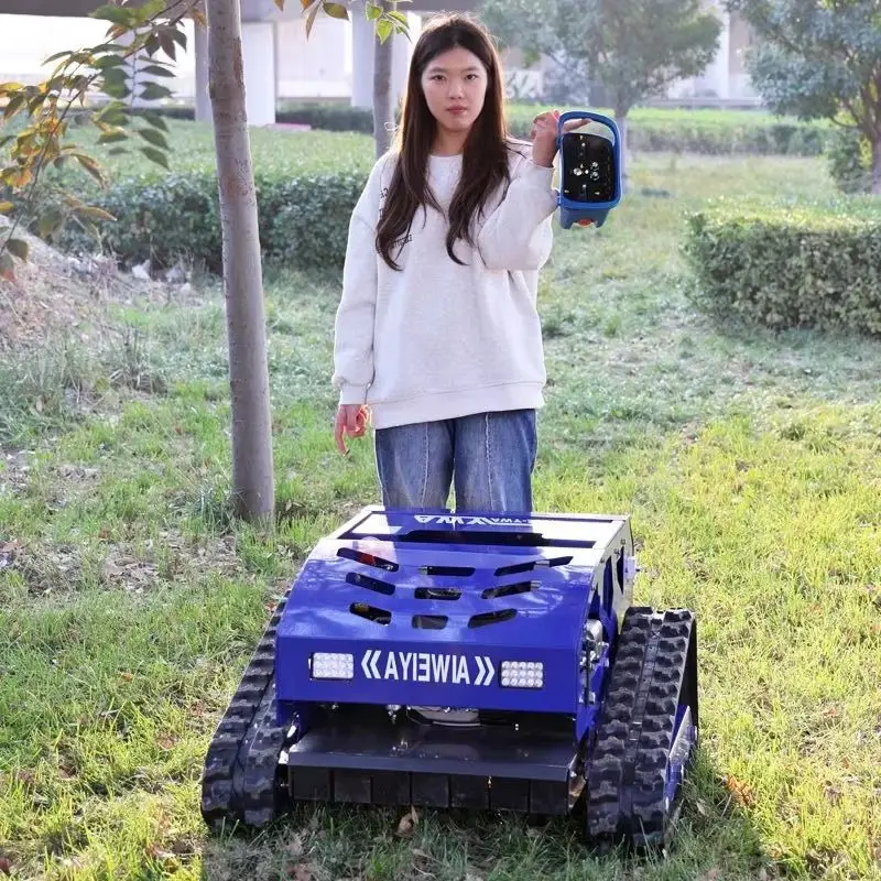 تخصيص جودة عالية وافق CE التحكم عن بعد روبوت جزازة العشب لقطع العشب الزراعية