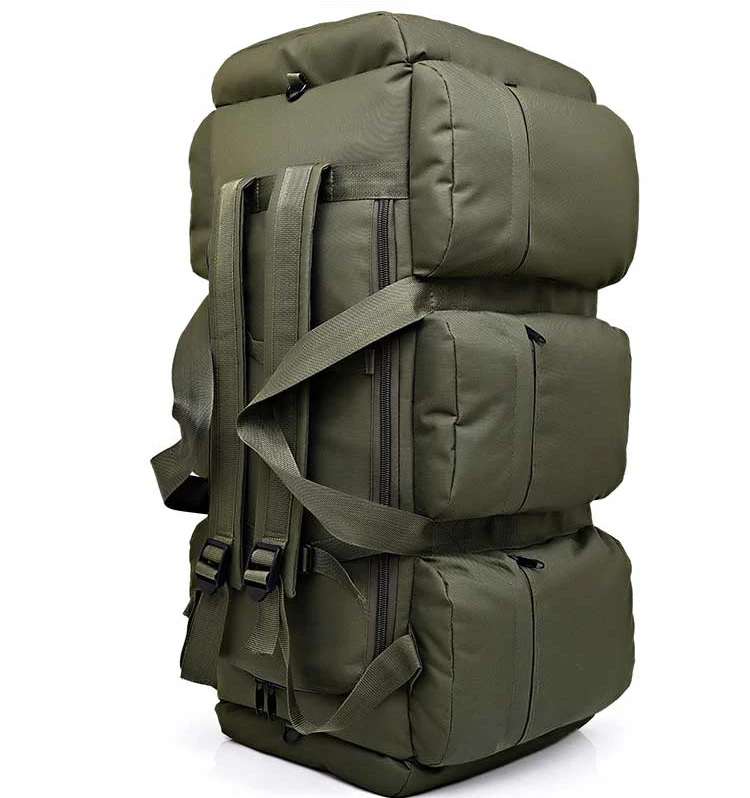 100L Camping-Rucksack, großer Reiserucksack für Herren, Outdoor-Schultertasche, Wander- und Trekking-Tasche, taktische Reisetasche, Weekender – Detail 6