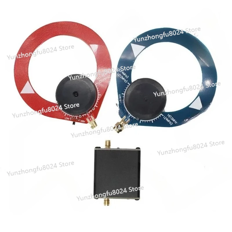 

1Hz-300MHz HI-Z Amplifier + Donut Antenna Shortwave AM for SDR Walkie Talkie Malachite, Small Loop Antenna