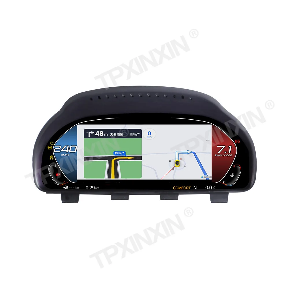 Car Digital Cluster Virtual Cockpit For BMW F10 F31 FOR BMW 3 wash BMW 5 series Variant Dashboard Entertainment Speed Screen