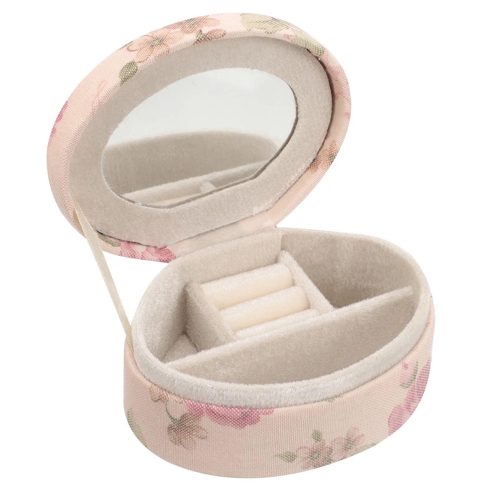 

Jewelry Box Necklace Storage Container Ring Case Earrings Showcase Cassette