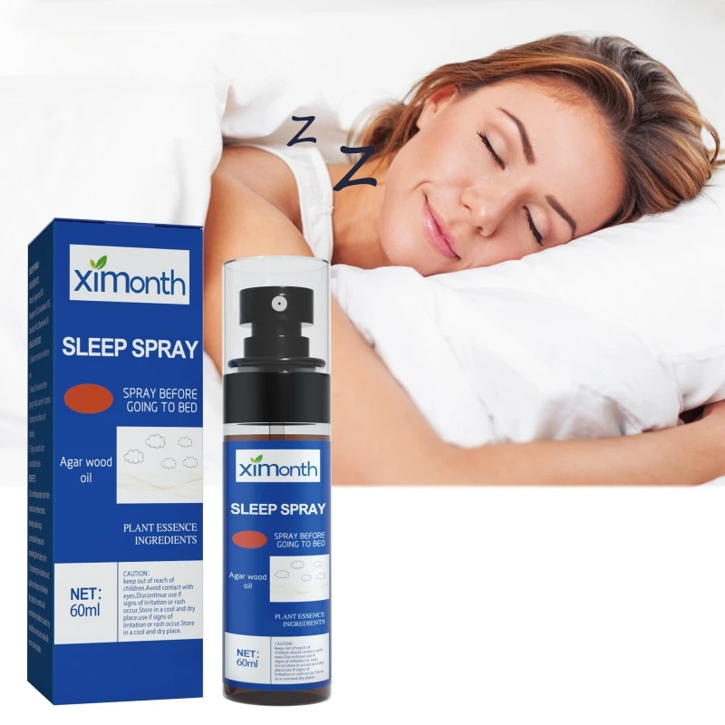 Tiefschlaf spray lindern Körpers tress entspannen Pflege guten Schlaf Aroma therapie Kissen Schlaflos igkeit Therapie Schlaf ätherisches Öl hilft Spray