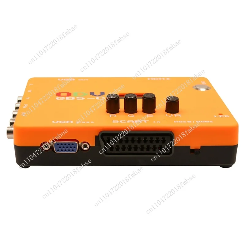 ODV-GBS-C AIO OSSC Control RGBS/YPBPR/RGBHV to VGA Compatible Low Resolution Video Converter Adapter US Plug XQ