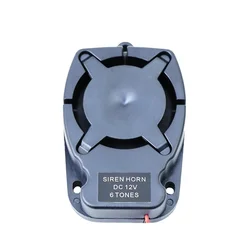 Alarm Horn Siren Buzzer 12v Six-tone 110 Points Small Size and Easy To Install