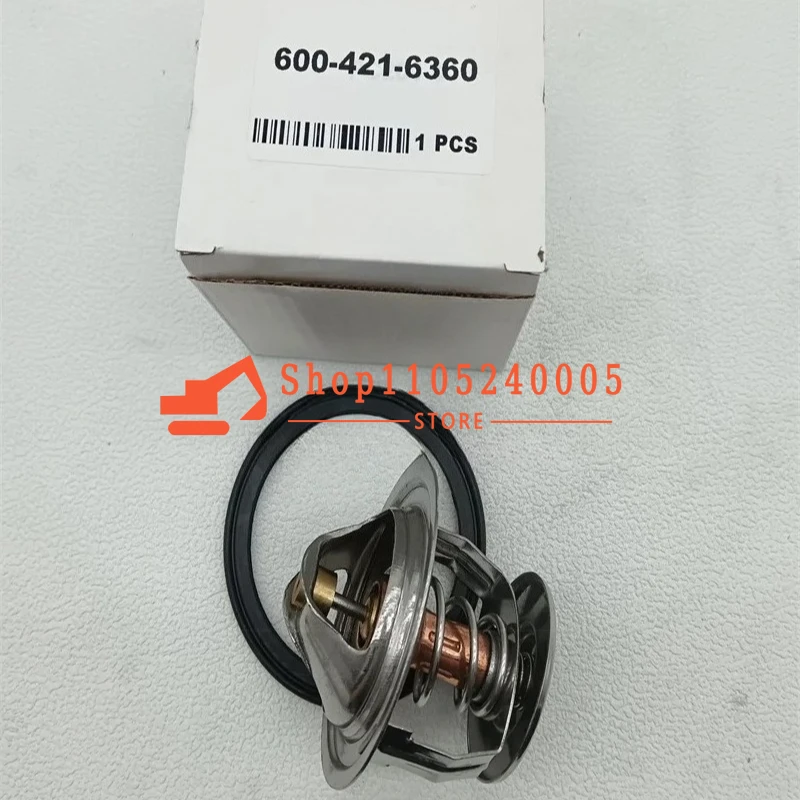 

Термостат 600-421-6360 (6004216360) для экскаваторов Komatsu PC250LC-6L, PC220LC-6L, PC210LC-6L, PC200-6L