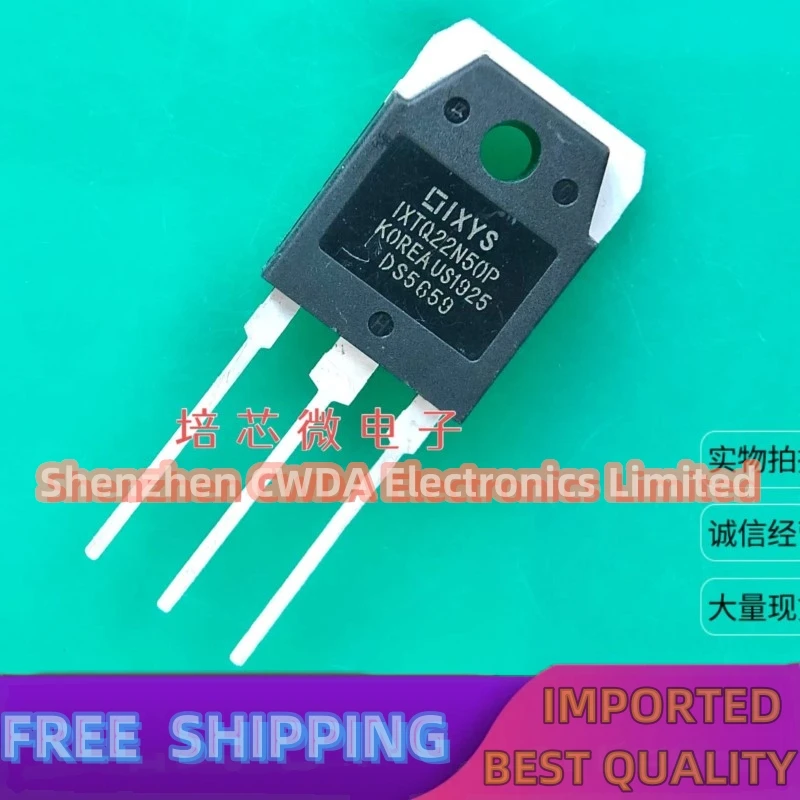 10PCS-20PCS  IXTQ22N50P  SSH22N50A  TO-3P 500V 22A MOS In Stock Can Be Purchased