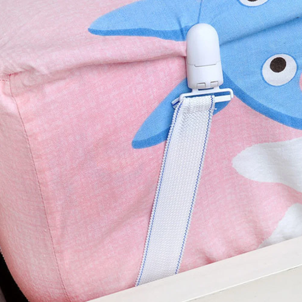 

12Pcs Bed Sheet Straps Holders Prevent Skidding Neat Look Fitted Flat Sheets Sheet Straps Bed Clips for Sheets