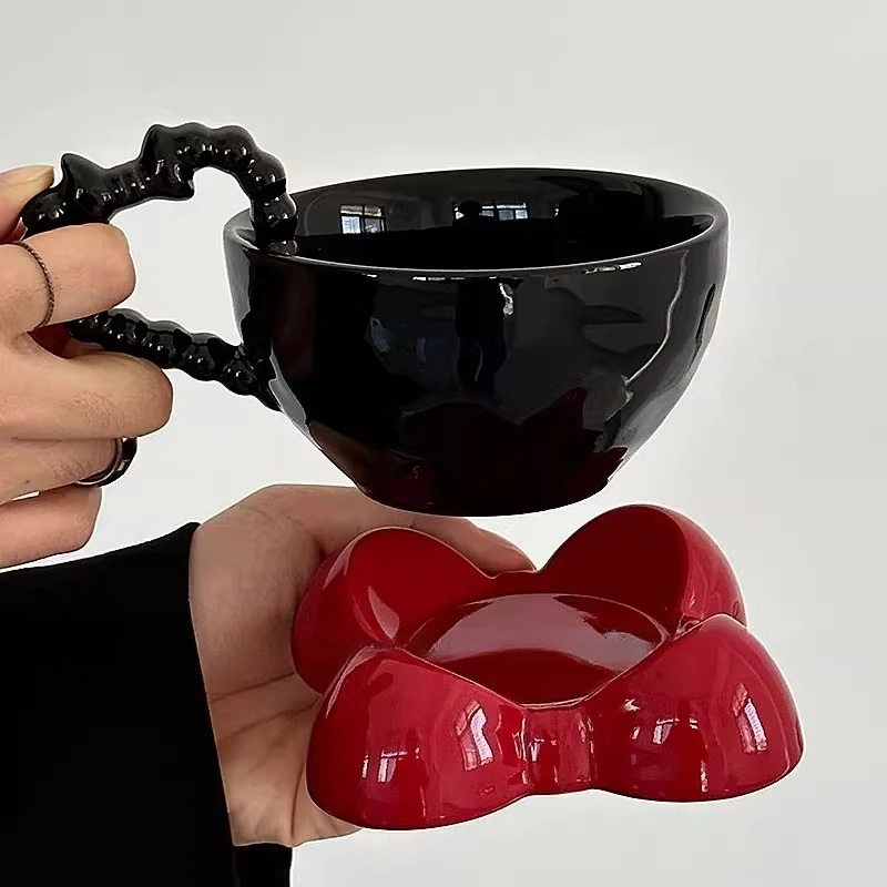 

Tea Cup Set Porcelain Coffee Tea Creative Cups Ceramic Mug Saucer Luxury Tableware European Turkish Japanese Taza Mugs Ceramic