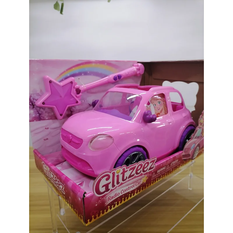 Genuine Glitzeez Radio Remote Control Car Figure Cute Doll Pretend Play Toy Children Present