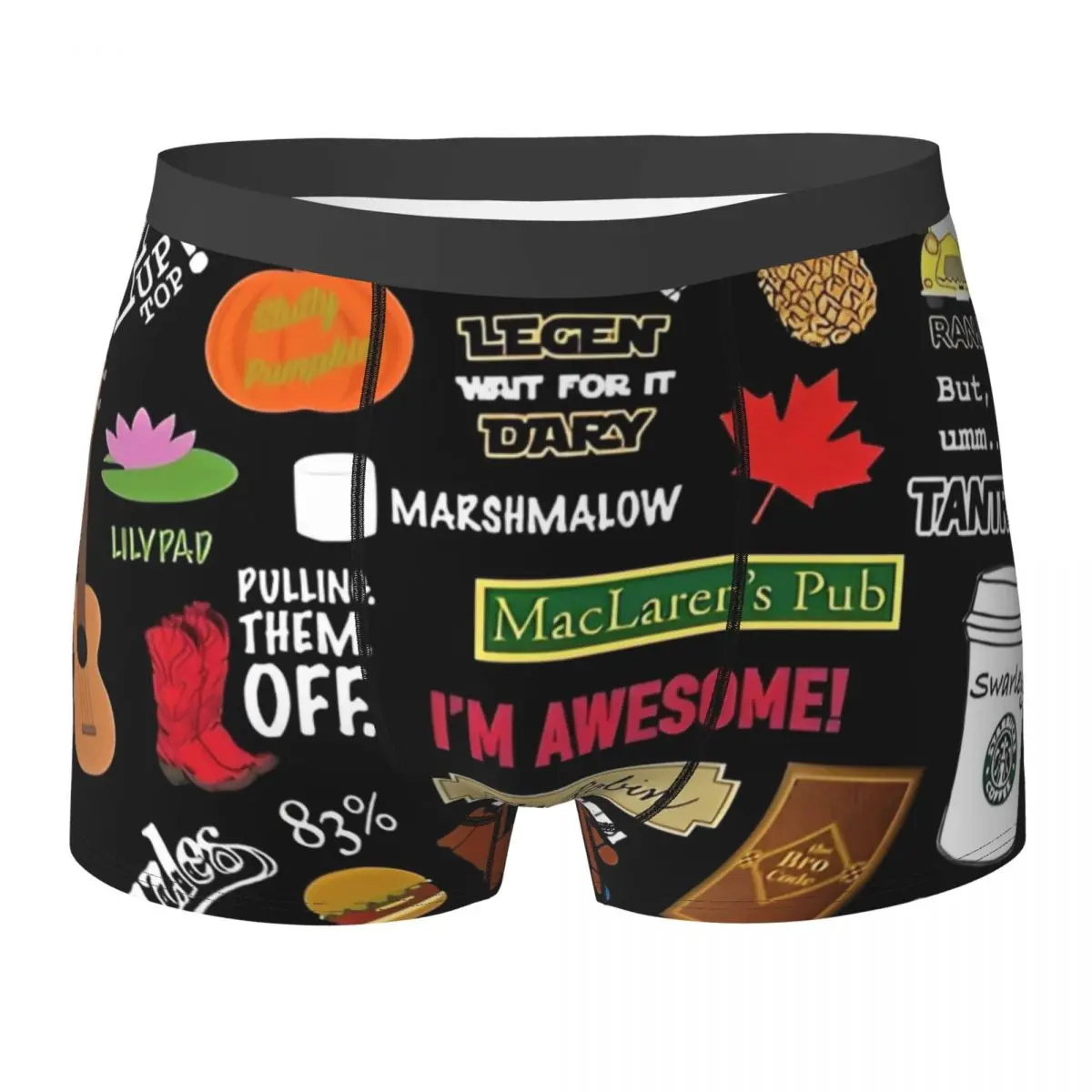 

Нижнее белье для ТВ-шоу «Друзья», «Как я встретил вашу маму», дизайнерский багажник, популярные мужские трусы, простые трусы-боксеры, подарок на день рождения