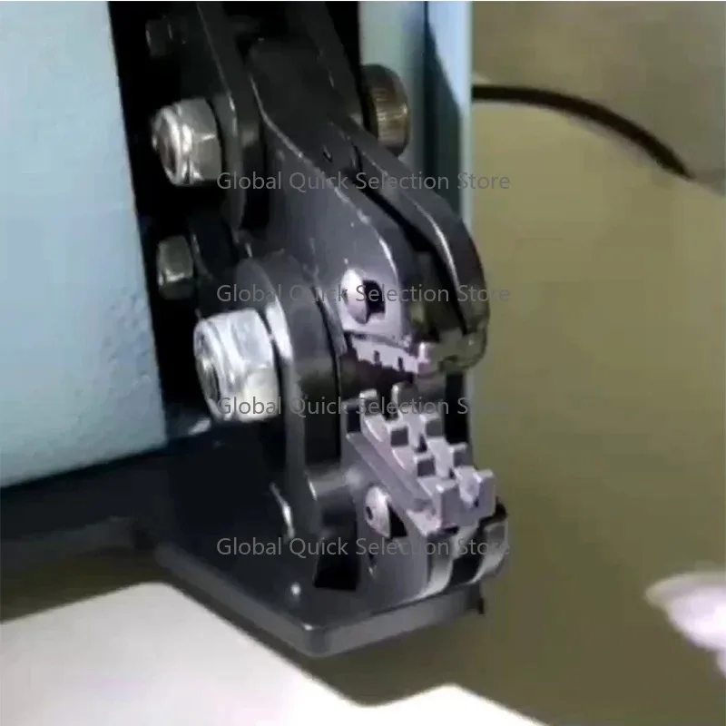 YQ-02A Electric Cold Press Terminal Crimping Machine, 60W 220V Adjustable Pressure Wire Terminal Crimper