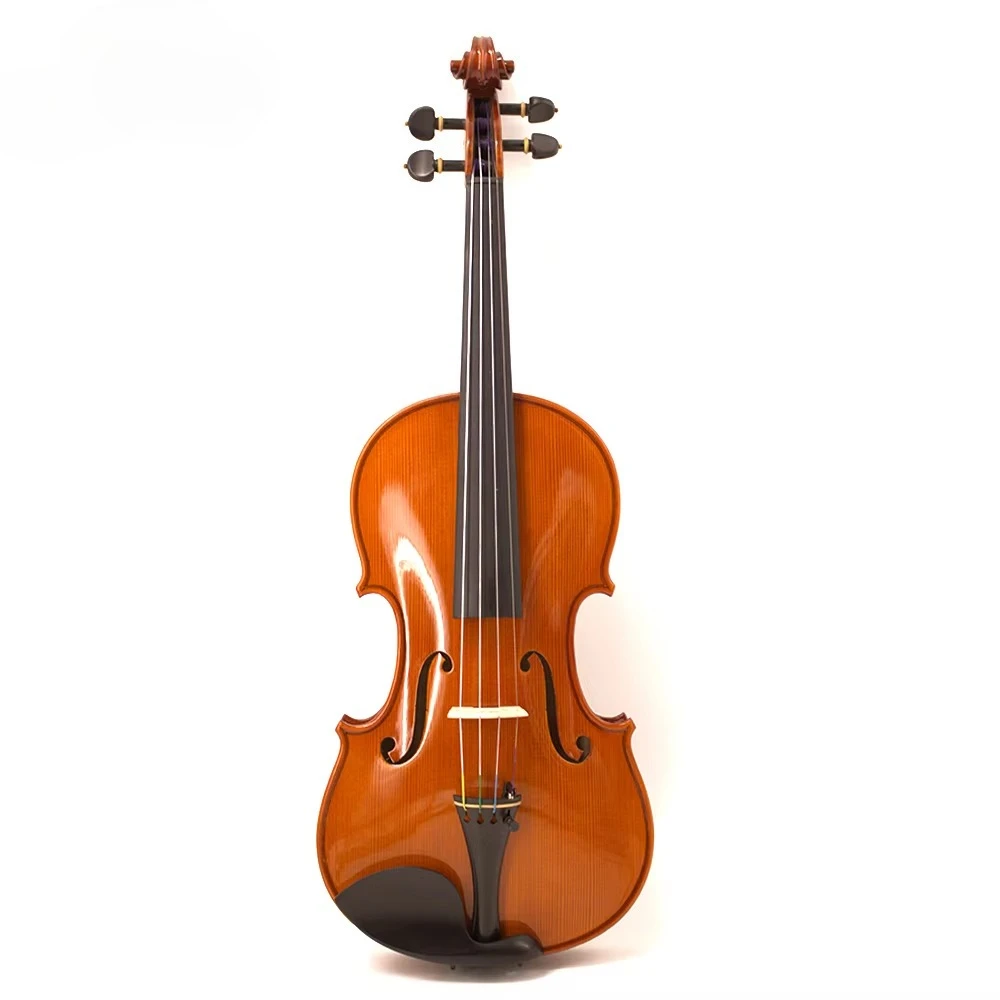 Professional Handmade Violin Imported European Solid Wood String Instrument For Advanced Musicians Practice And Performance