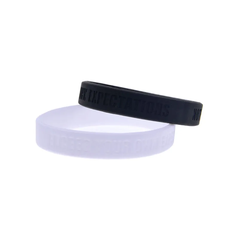 50 Stück Übertreffen Sie Ihre eigenen Erwartungen, NICHTS IST UNMÖGLICH, Silikon-Armband für Studentenprüfungen, Abschlussfeiern, Traumverwirklichung, Souvenir-Band – Detail 5