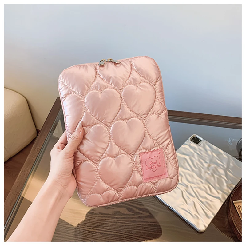 Macaron Laptop Tablet Sleeve Bag For Ipad Air6 Pro11/10.9/10.5/10.2/9.7 Macbook 13.3 13.6 14 15 15.6 16 Inch Inner Bag