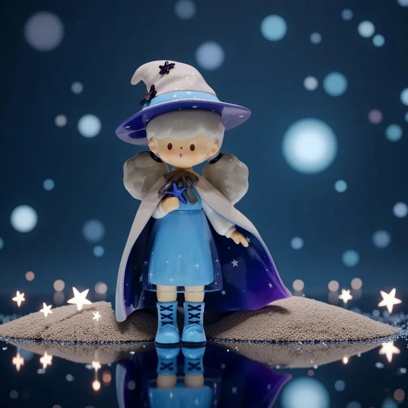 

Molinta Chasing Light Series Popcorn Sister 12th Gen Trendy Blind Box Cute Desktop Decoration Girl'S Birthday Gift Surprise Toy