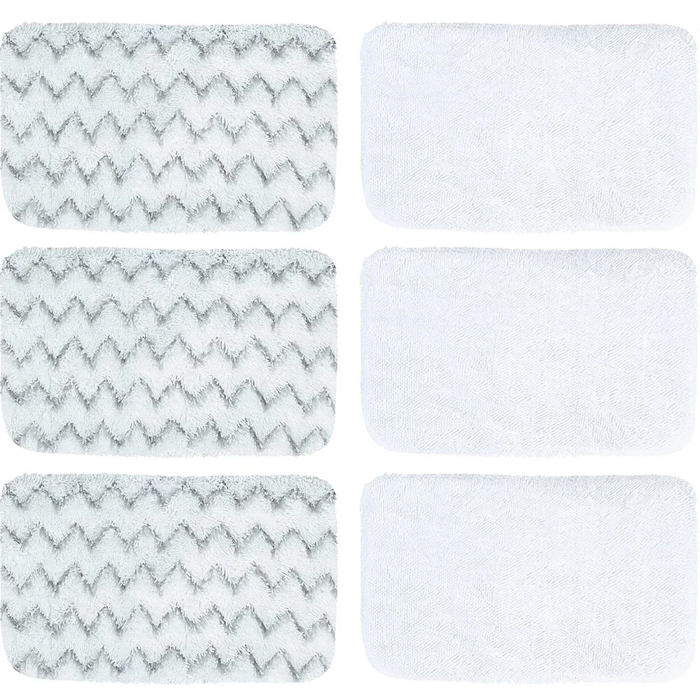 6PCS Steam Mop Pad for Bissell PowerFresh Vac & Steam 2747A,1132 1543 1632 1652 Symphony Vacuum and Steam Mop Series,Model #1252