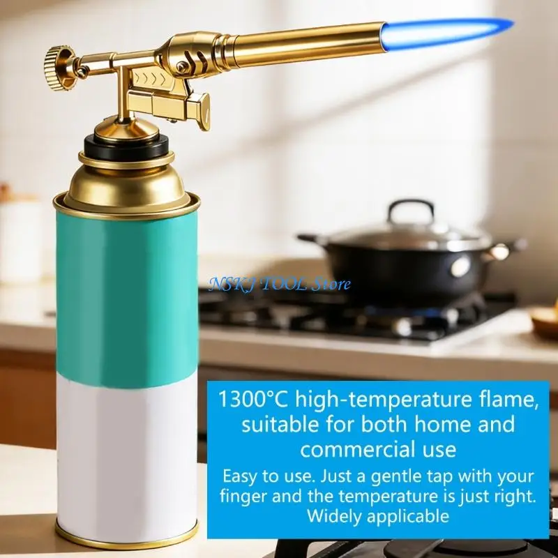 L8RC Alloy Construction Torch Turbines Cooling Electronic Ignition Welding Offering 1300°C Flame Temperature