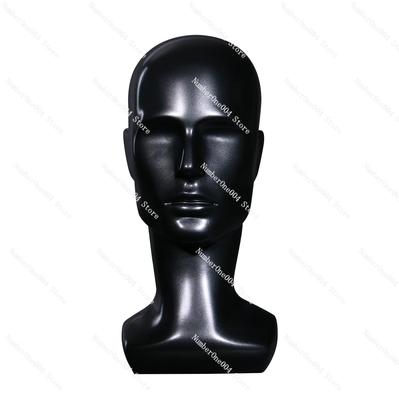 

Новая мужская голова манекена из ПВХ, темная мужская стойка для манекена для модного дисплея