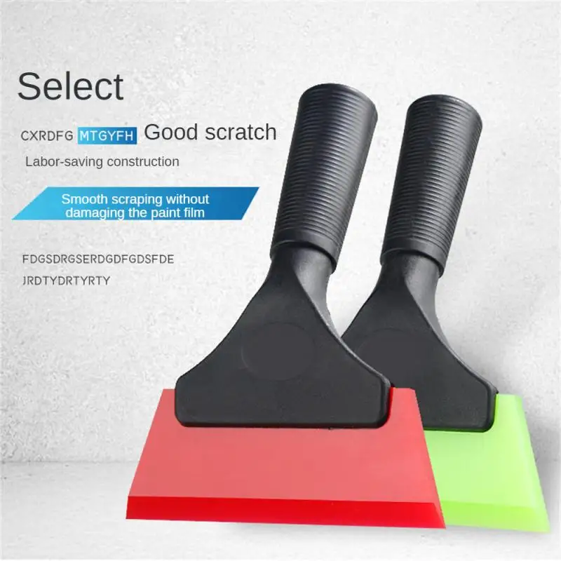 Non-Scratch Soft Silicone Handy Squeegee Car Water Window Wiper Snow Clean Scraping Tool Film Scraper Car Accessories