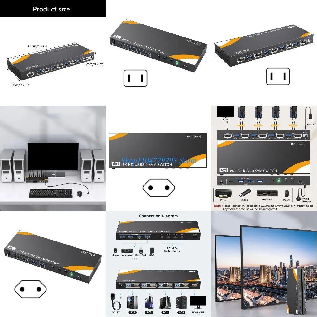 Y2GD Usb Kvm Hdtv S… - image