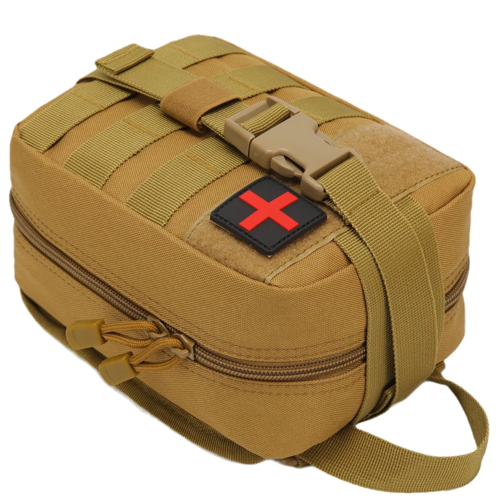 Portable Tactical First Aid Kit Medical Bag for Hiking Travel Home Emergency Treatment Case Survival Tools EDC Pouch