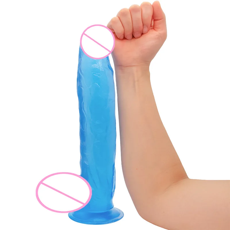 HOWOSEX 6CM Thick Giant Huge Anal Plug Dildo Super Artificial Big Dick Large Realistic Soft Cock Penis Sex Toys for Female