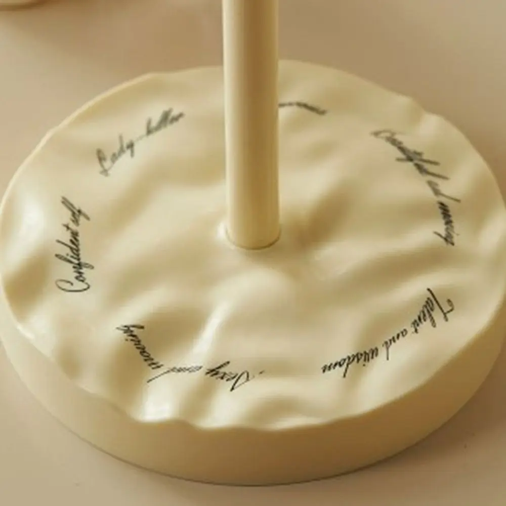 Nordischer doppelseitiger Kosmetikspiegel 360° °   Drehbarer abnehmbarer Tisch, Kosmetikspiegel, ovaler INS-Desktop-Ständer, Spiegel für den Schreibtisch