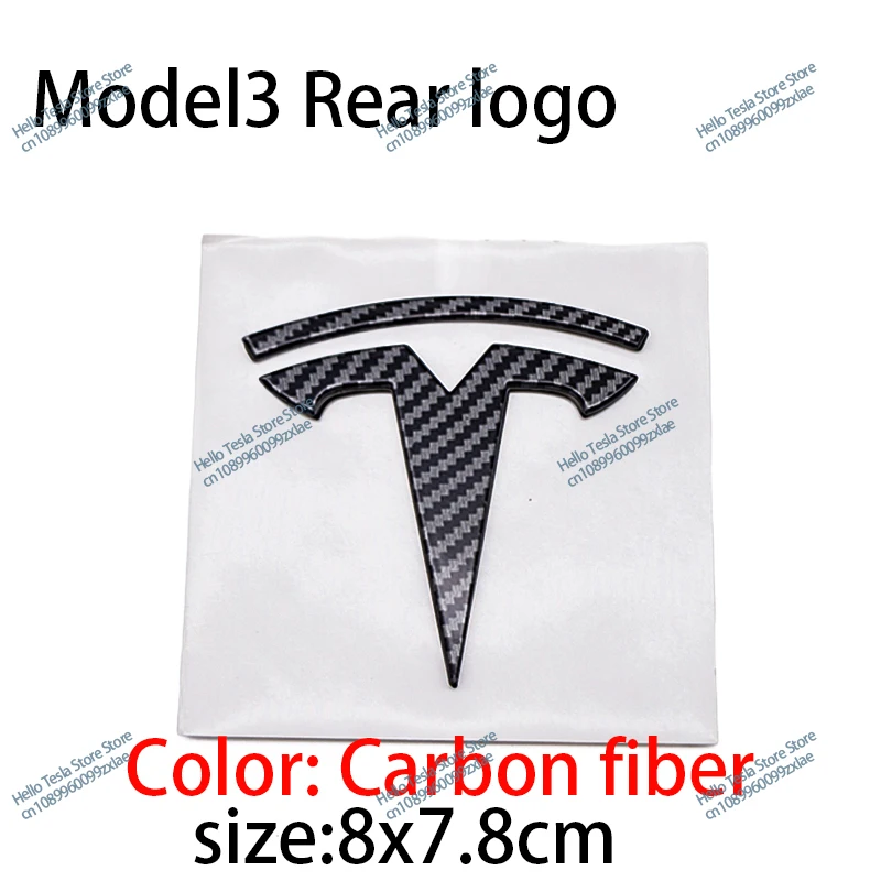 Car Front Bonnet Grill Rear Boot Tailgate Emblem Logo Badge Sticker For Tesla Model X Model S Y 3 Roadster P75D P85D P90D P100D