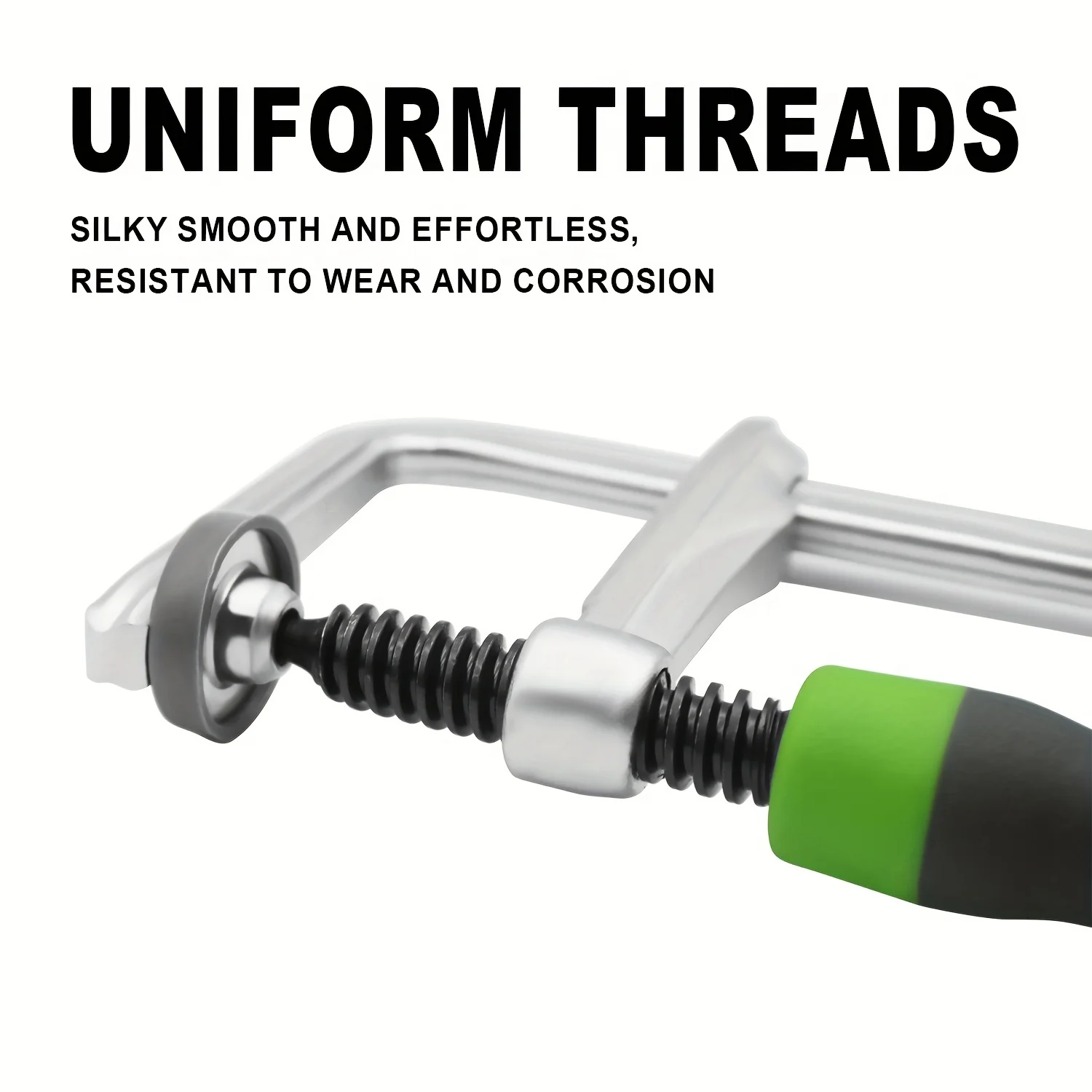 1pc Clutch Style Bar Clamps 12 In 600 lb Woodworking Clamps with Ergonomic Handle Cabinetry,Bar Clamps for Woodworking
