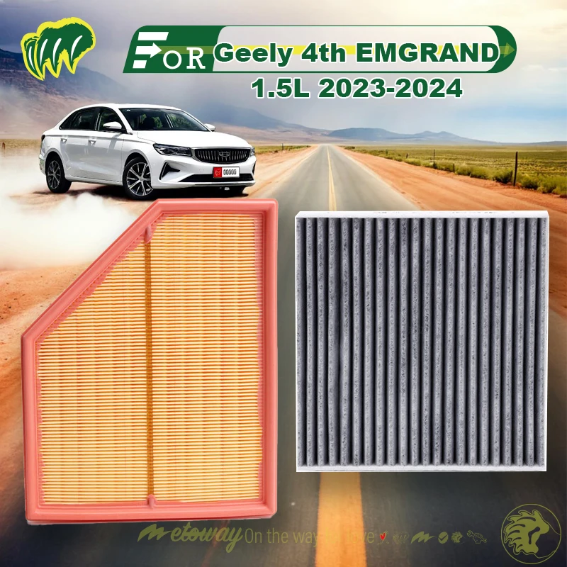 For Geely 4th EMGRAND 1.5L 2023-2024 Air Conditioner Filter Car Cabin Air Filter Auto Climate Control Gases Replace Accessor