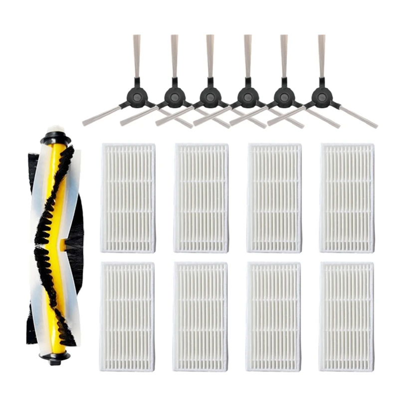 สําหรับ Proscenic 780T 790T เครื่องดูดฝุ่นหุ่นยนต์เปลี่ยนหลักแปรงด้านข้าง Hepa Filter