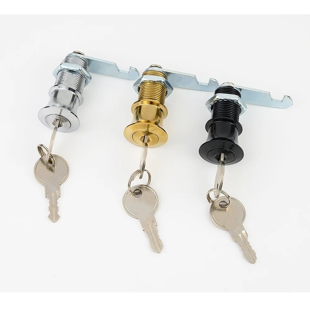 Security Anti Theft Drawer Cabinet Lock Zinc Alloy Handle Design For Filing Cabinet Wardrobe Home Office Furniture Installation