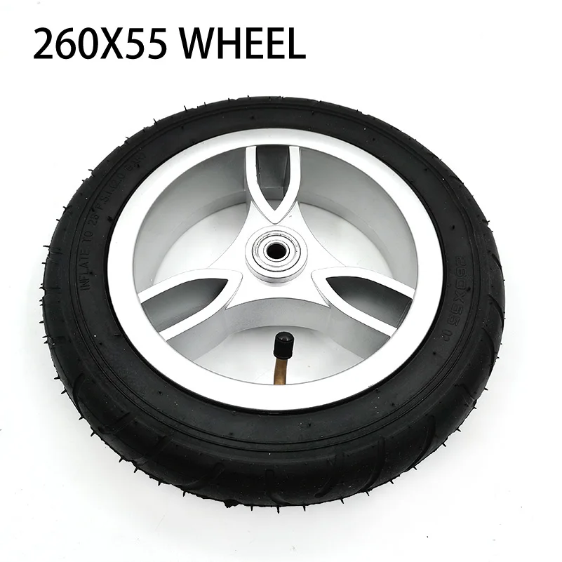 260x55 Inner and Outer Tires Children's Bicycle Wheel Replacement Accessories Baby Stroller Thickened  Tire