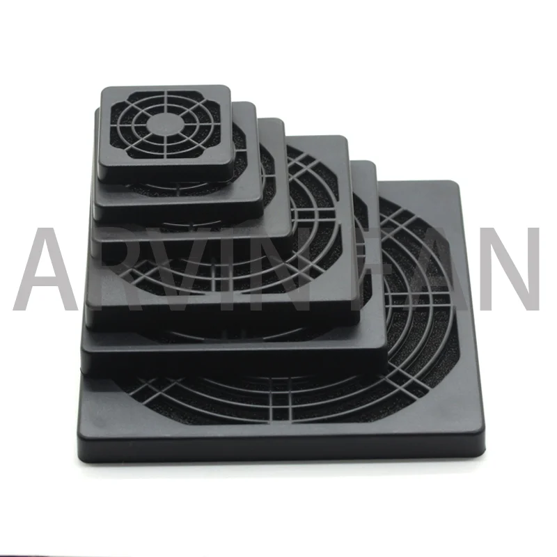 Case Fan Dust Dustproof New Grill 4/5/6/7/8/9/12cm 40mm 50mm 60mm 70mm 80mm 92mm 120mm Fan Plastic Filter Protect Filter