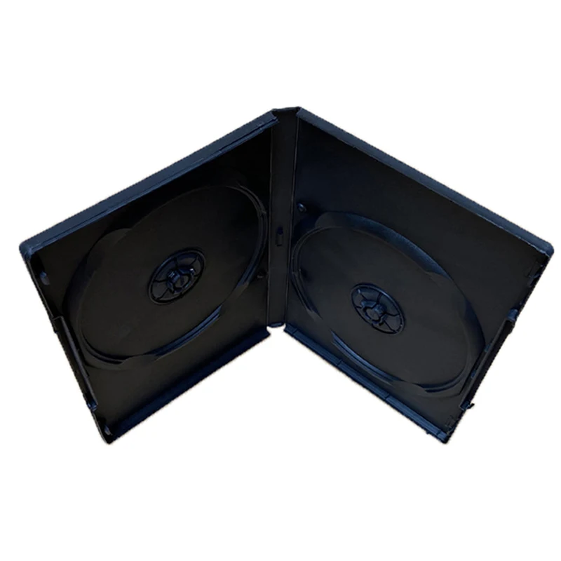 High Quality 14cm DVD Box Empty CD Case PP Plastic CD Case CD Case Capacity 1-2 Discs