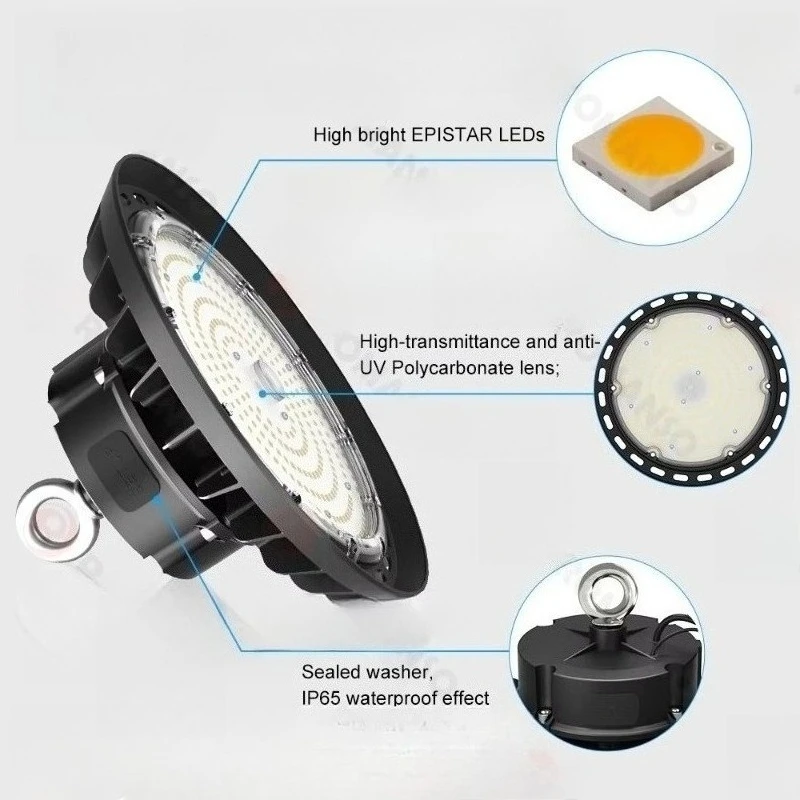 UL ETL CE 150lm/W 250W 150W 200W 250W IP65 Light Emitting Diode