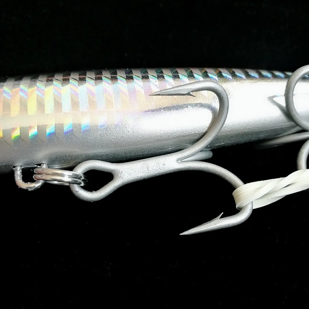 NOEBY Señuelos Minnow eficaces para Pesca en Agua Salada Duros - imagen 4
