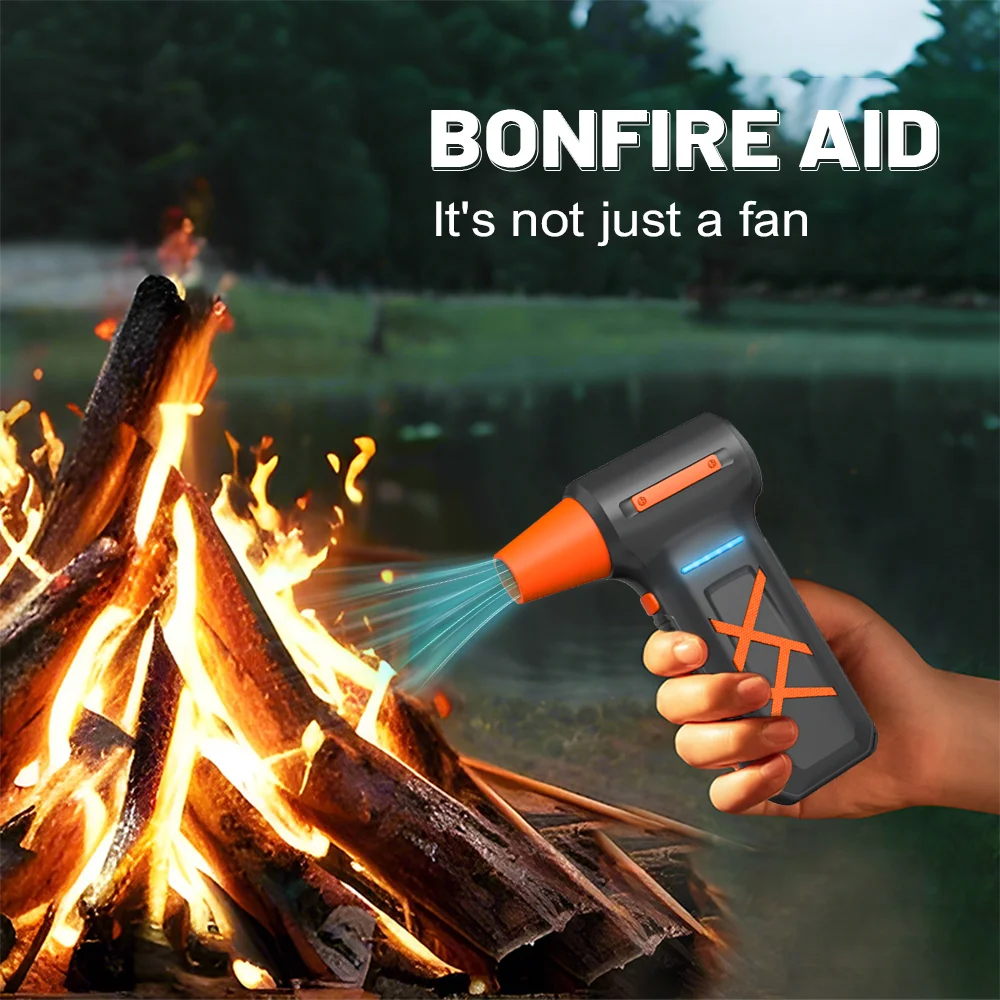 1000,000 RPM Turbofan High Power Jet Fan Brushless Motor Variable Speed Dust Blower Cleaning Tool Air Duster