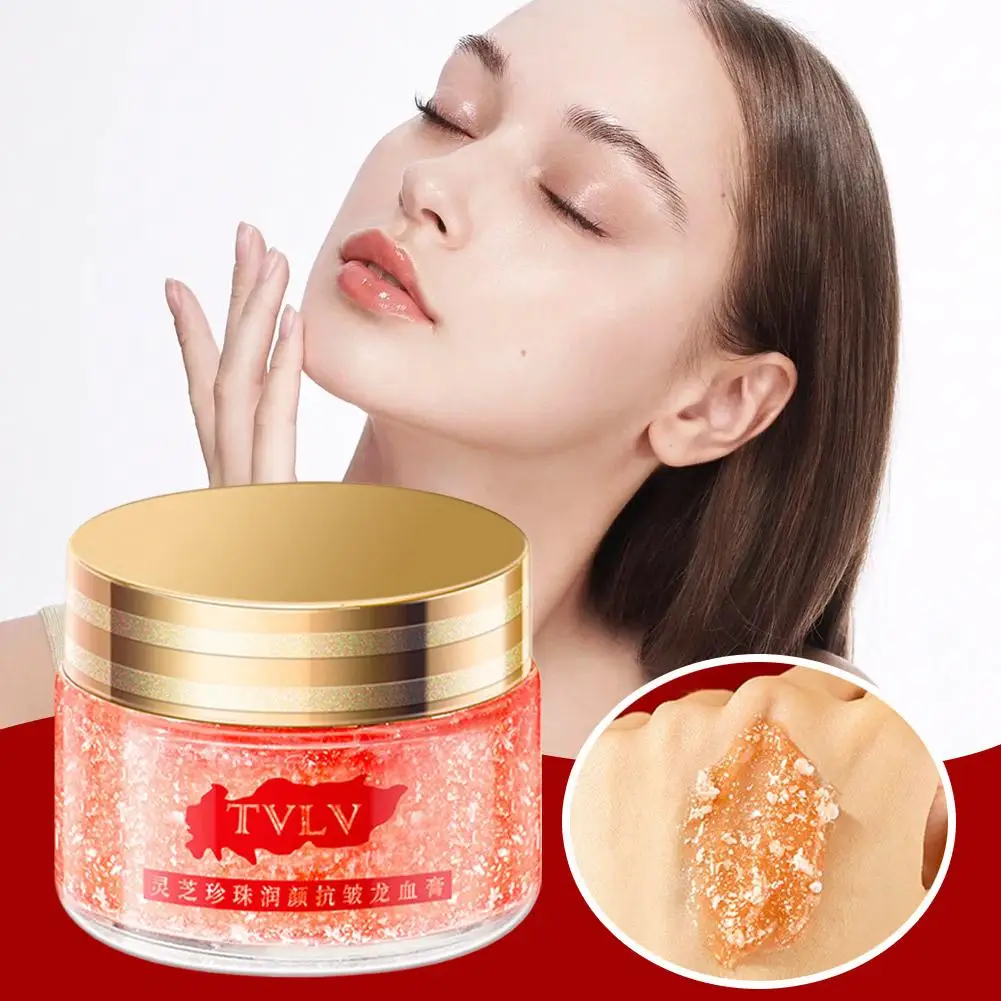 كريم دم التنين للنساء ترطيب اشراق المضادة للتجاعيد كريم وجه طبيعي صقل المسام تحسين الخطوط الدقيقة الجلد S6F5