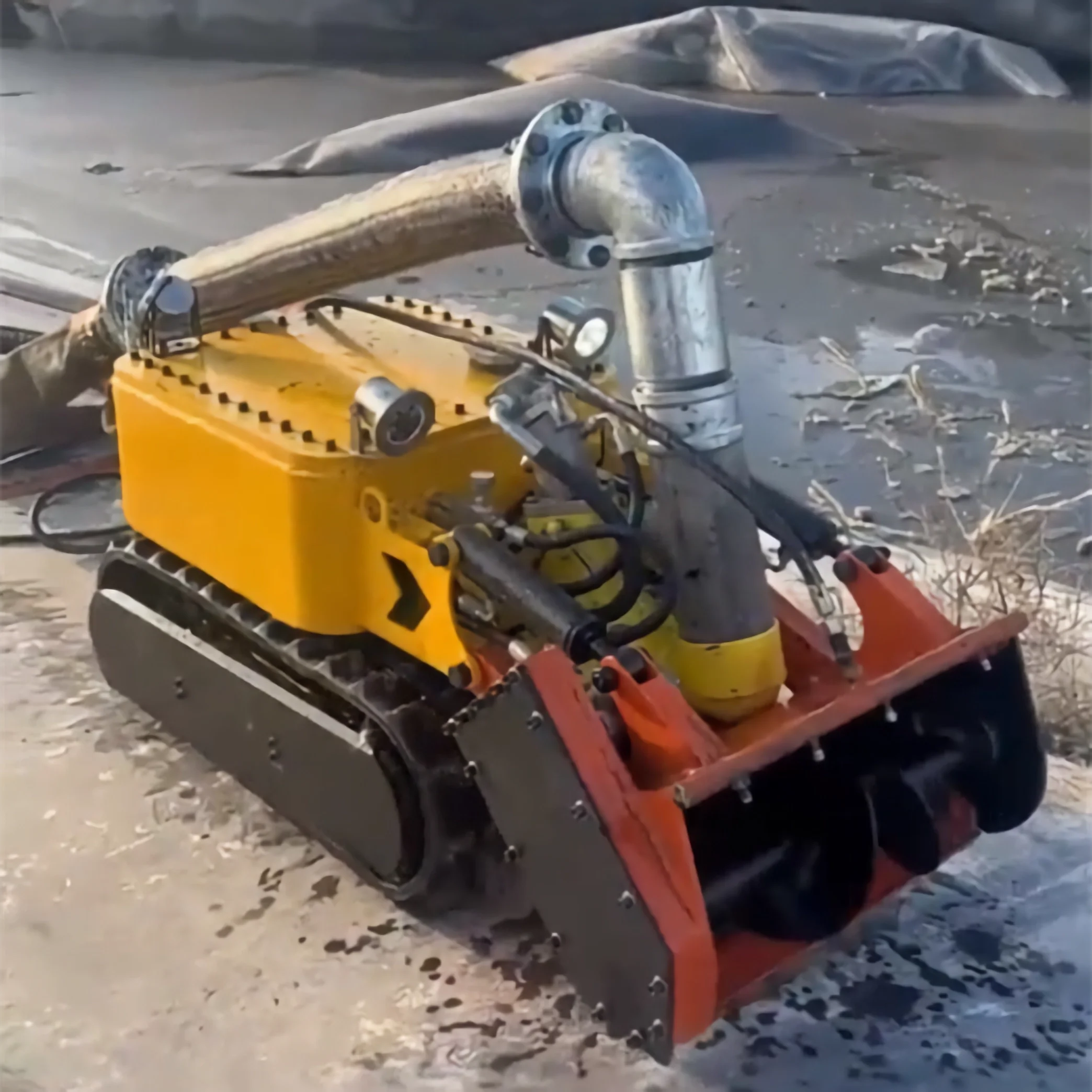 Sludge Cleaning Robot Cleaning And Absorbing Robot Self-Propelled Dredging Robot