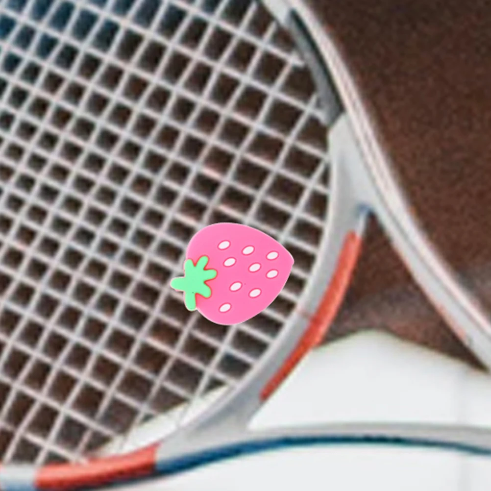 

5pcs Silicone Tennis Racket Vibration Dampeners Shock Absorbing Lightweight Small Dampening Supplies For Sports Racket
