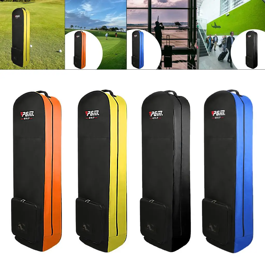 

Golf Travel Bag Cover with Wheels for Men, Heavy Duty Golf Bag Travel Cover,