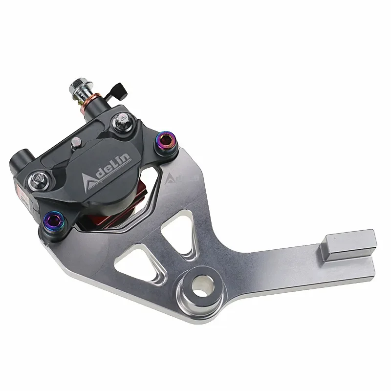 Adelin tylny zacisk hamulca motocykla wspornik adaptera wspornik tarcza hamulcowa 220mm dla Honda Msx125 Grom (bez ABS) rok 2013-2017