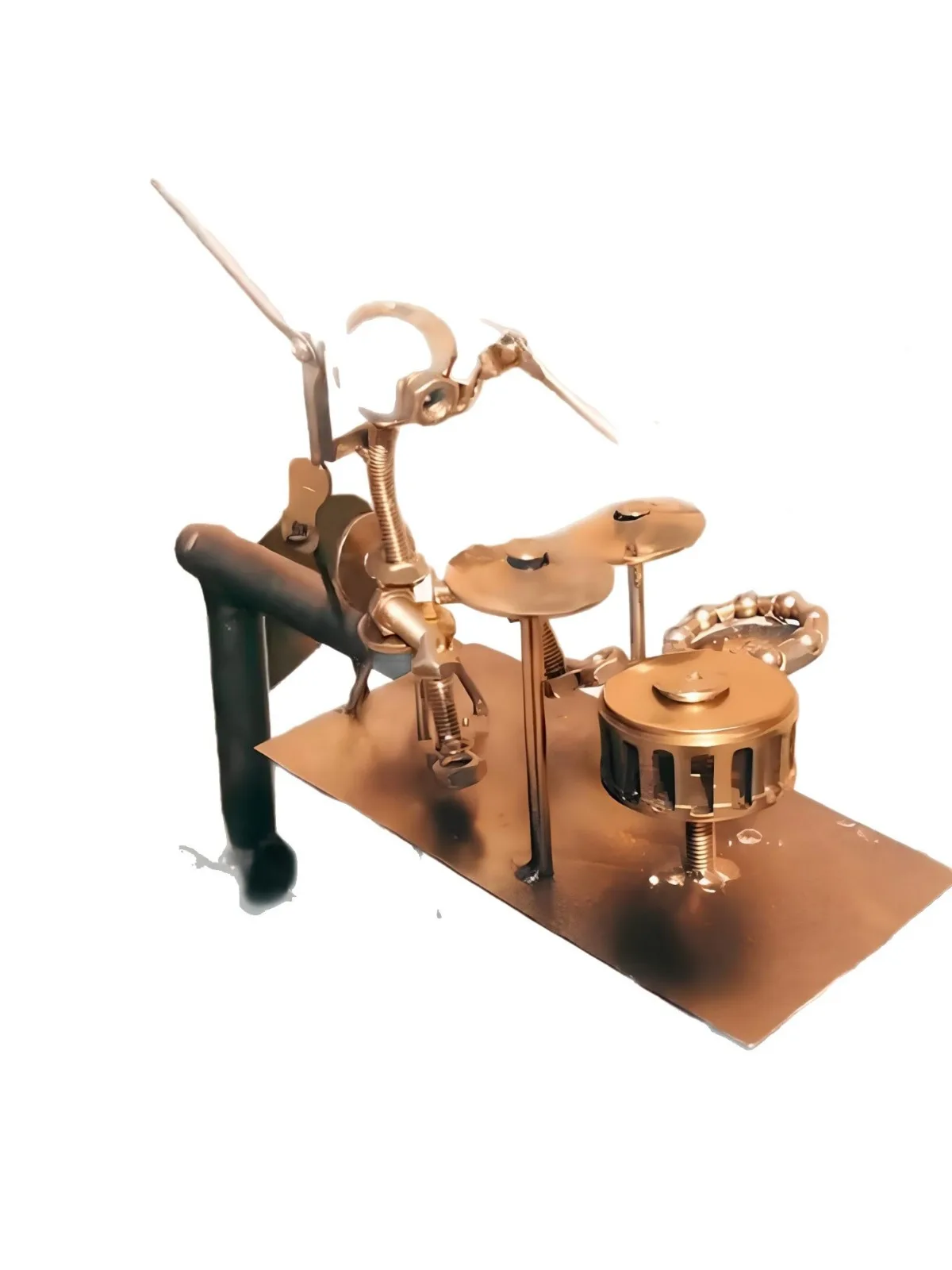 Batteur en métal fait à la main, Sculptures d'art de roche, fileurs à vent cinétiques à vent pour jardin, cour, pelouse, Patio, décoration, cadeau