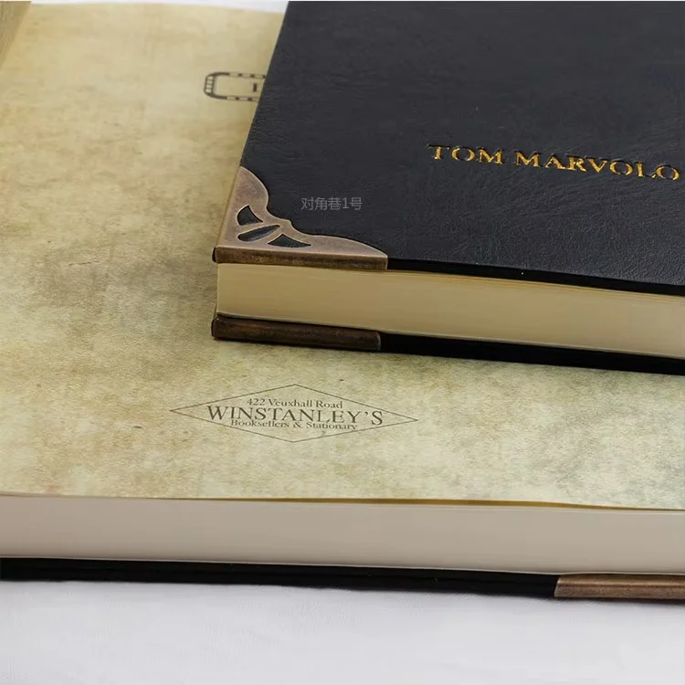 Wizard Lord Voldemort Tom Riddle'S Diary Cos Peripheral Notebook Voldemort Notebook Horcruxes Cosplay Props X-Mas Gift Student