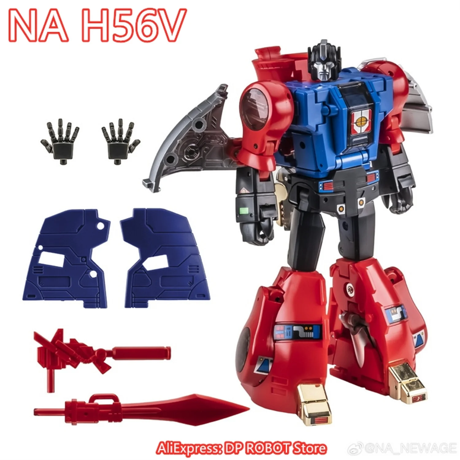 [IN STOCK] Newage Transformation NA H56V G2 Color Rhedosaurus Sludge Action Figure Toys With Box