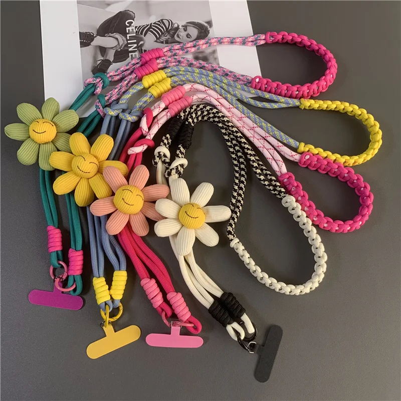 

Креативный мультяшный мобильный телефон, универсальный ремешок через плечо, длинная веревка, ремешок, веревка, декоративный кулон с героями мультфильмов, аксессуары