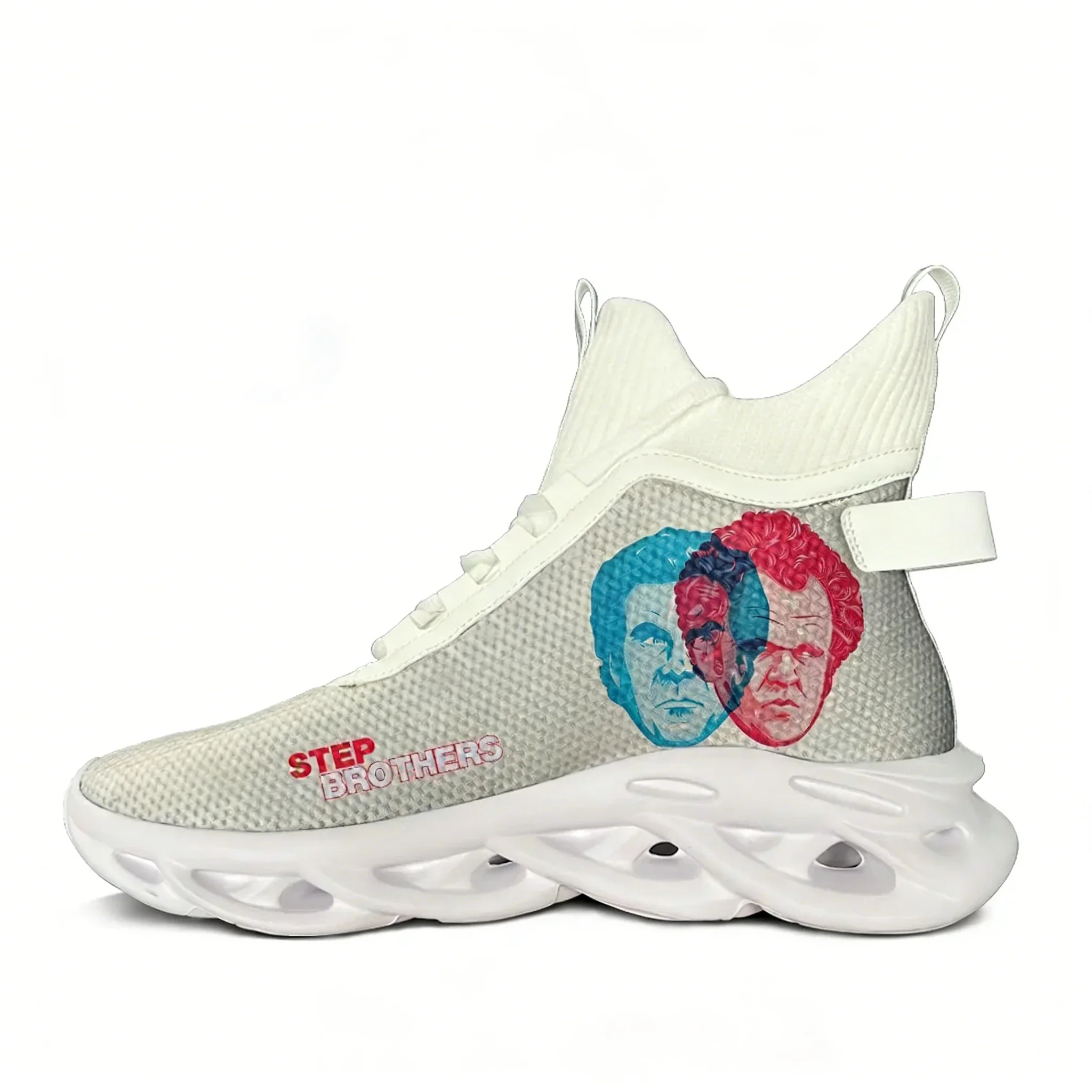 

Кроссовки Step Brothers High Top Flats для мужчин, женщин и подростков, высококачественная персонализированная модная повседневная обувь, обувь на заказ