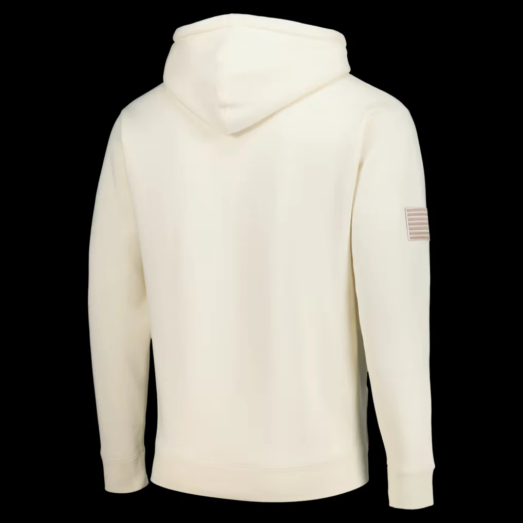 سويت شيرت رجالي بغطاء للرأس كريمي راندي أورتون RKO Bone للترفيه للجنسين مطبوع ملابس علوية