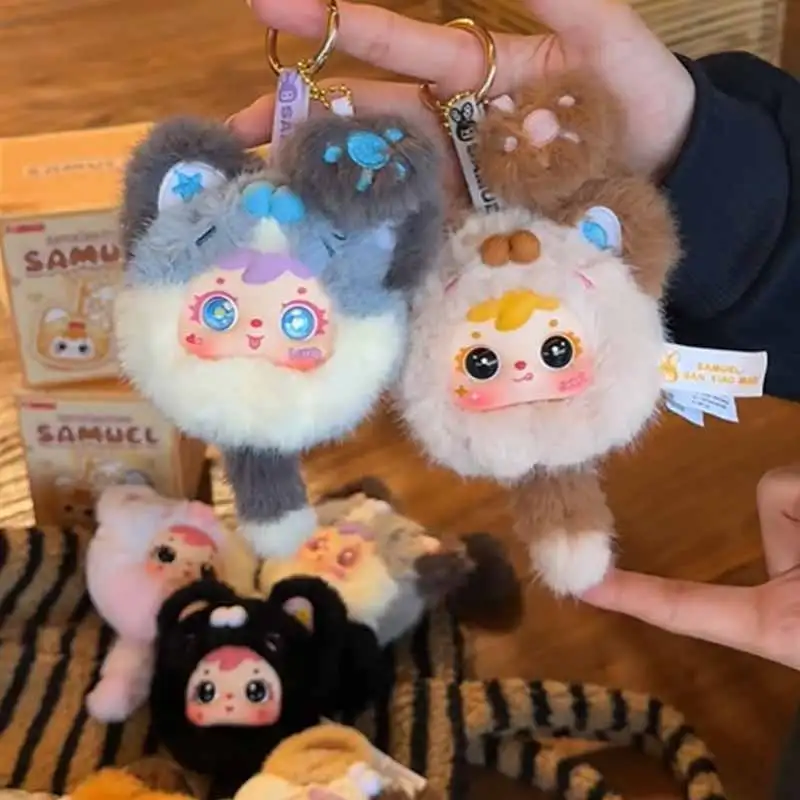 

Samuel Kitten Paw Pendant Series Blind Box Trendy Toys Multiple Styles Soft And Comfortable Cute Doll Mystery Box Surprise Gifts